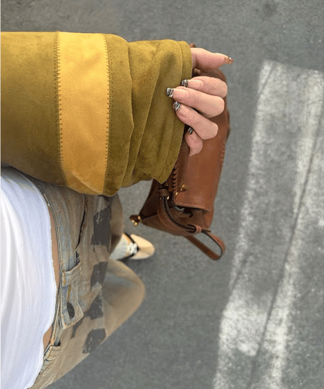 Suède Track Jacket【Khaki】