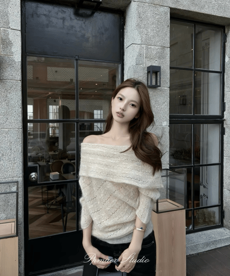 Soft Muse Off-Shoulder Knit