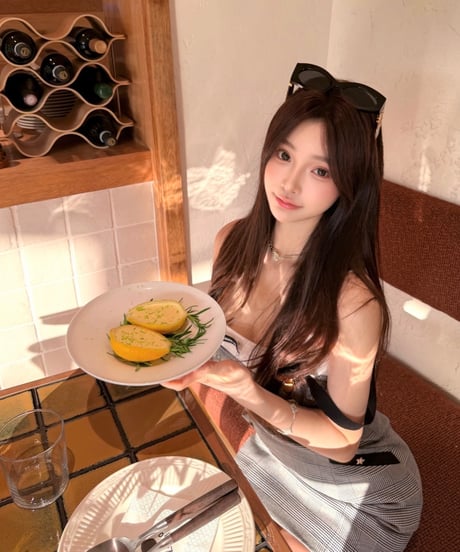 Checkered Suspender Dress