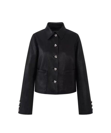Matte Finish Leather jacket