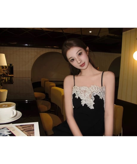Elegant Lace Trimmed Dress