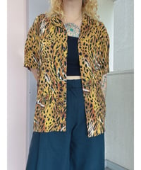 leopard print shirt/4594