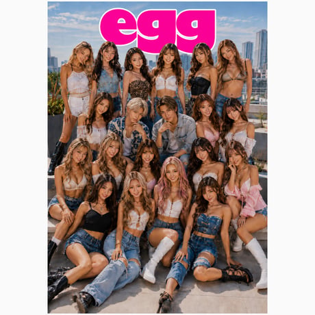【WEB版】egg秋号＋ブロマイド全種＋専属モデル集合ポスター（100枚限定）