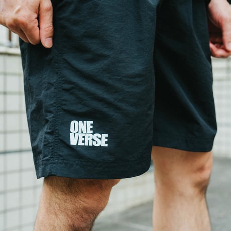 NYLON EASY SHORTS 【BLACK】
