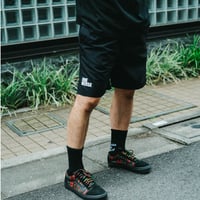 NYLON EASY SHORTS 【BLACK】