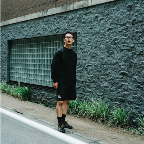 NYLON EASY SHORTS 【BLACK】