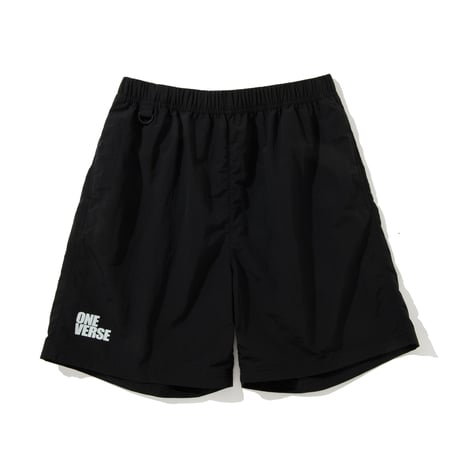 NYLON EASY SHORTS 【BLACK】