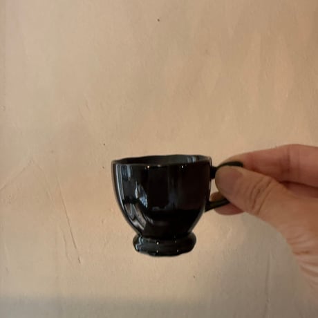 精油用　黒のデミカップ