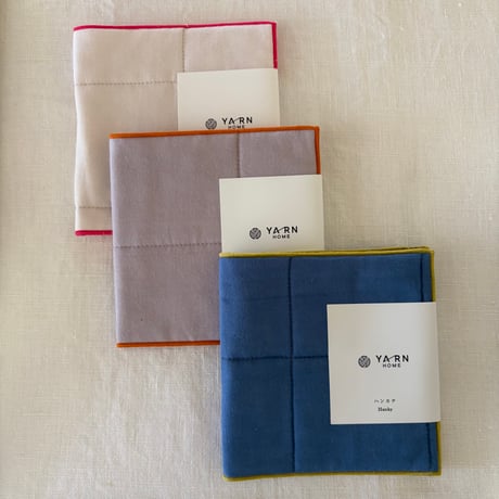 YARN HOME ハンカチ  ハーフ