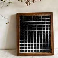 かくれ家オリジナル　木枠　ストーブ台