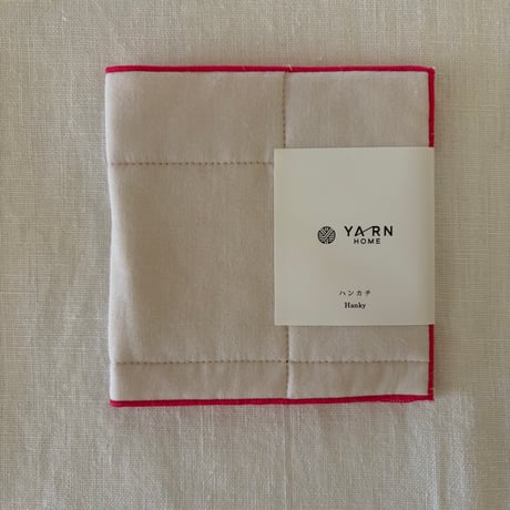 YARN HOME ハンカチ  ハーフ