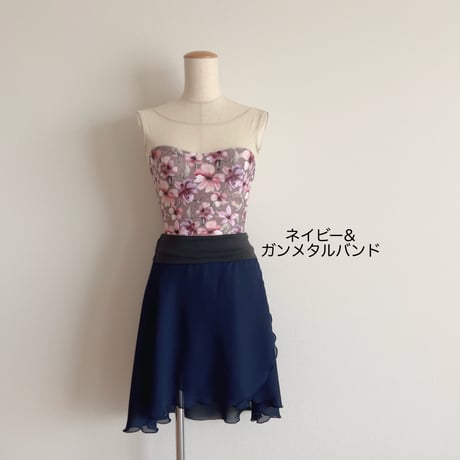 Pull-on Skirt _Romantic type (35/52+belt) *wide band