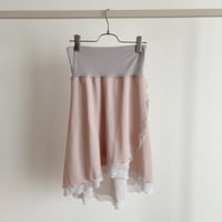 Sサイズ・Mサイズ 【Double-Layer】 Pull-on slim cut type (40/55+belt) wide band ローズスモーク（RTS）⑤