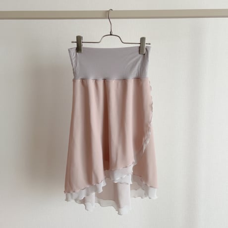 Sサイズ・Mサイズ 【Double-Layer】 Pull-on slim cut type (40/55+belt) wide band ローズスモーク（RTS）⑤