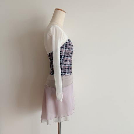 S/Mサイズ【Double-Layer】 Pull-on slim cut type (25/35+belt) wide band （RTS）④