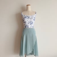 （Sサイズ）wrap skirt TypeA (52/70)ウォーターグリーン⑦