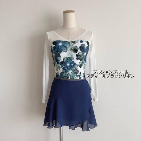 Wrap skirt_Type A_ 33cm/38cm(front/back)