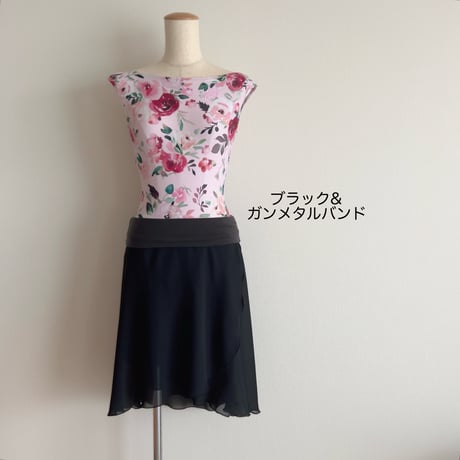 Pull-on Skirt_Slim Cut Type　 (40/55+belt) *wide band