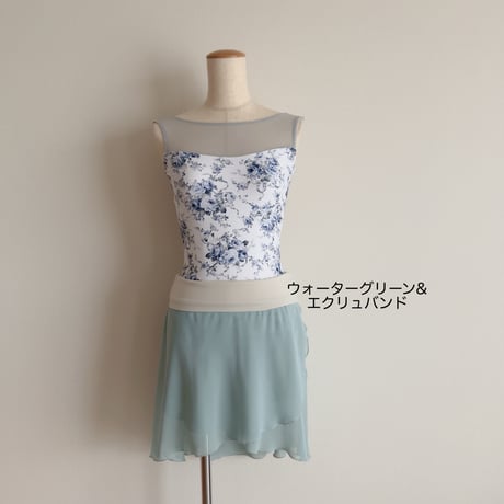Pull-on Skirt_Slim Cut Type　 (30/45+belt) *wide band