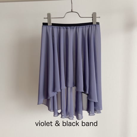 Hi-Lo Full Circular Skirt (33/53) 1.5cm band