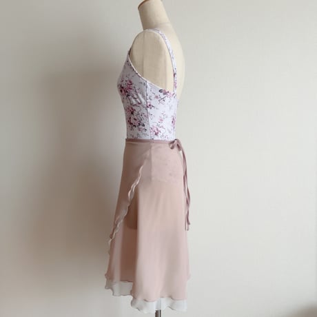 Mサイズ 【Double-Layer】 Wrap Skirt TypeA (46/60) ローズスモーク（RTS）⑨