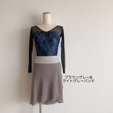 Pull-on Skirt_Slim Cut Type　 (40/55+belt) *wide band