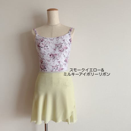 Wrap skirt_Type A_ 37cm/45cm(front/back)
