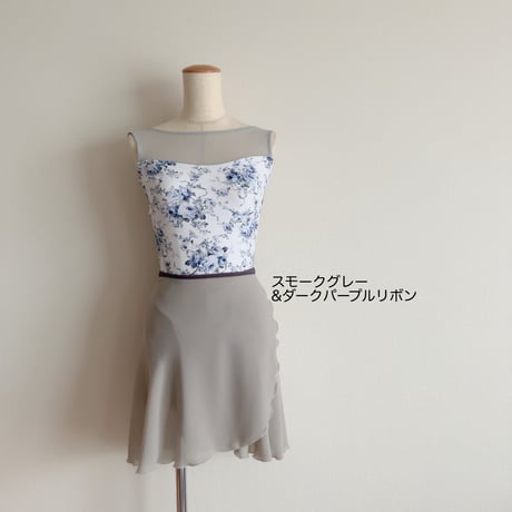 Wrap skirt_Type A_ 37cm/45cm(front/back)