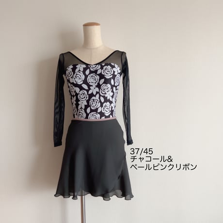 Wrap skirt_Type A_ 37cm/45cm(front/back)