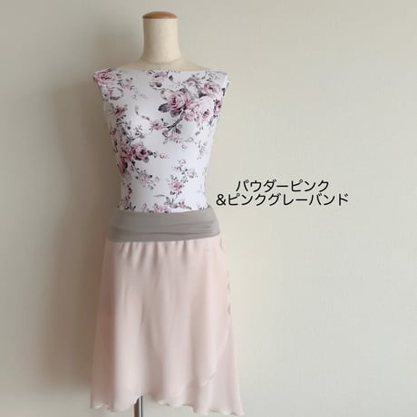 Pull-on Skirt_Slim Cut Type　 (40/55+belt) *wide band