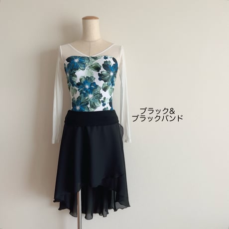 Pull-on Skirt _Romantic type (33/60+belt) *wide band