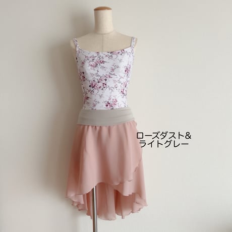 Pull-on Skirt _Romantic type (33/60+belt) *wide band