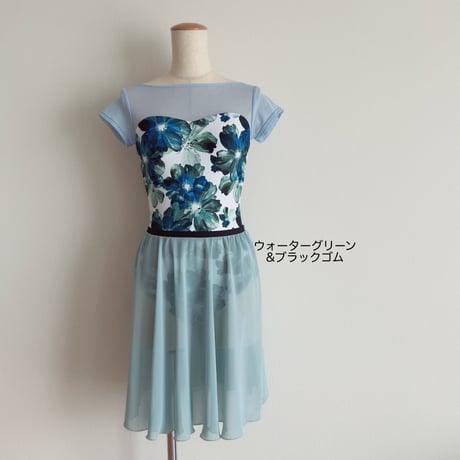 Half circular skirt_1.5cm band