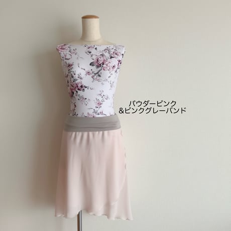 Pull-on Skirt_Slim Cut Type　 (40/55+belt) *wide band