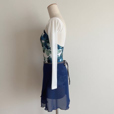 wrap skirt TypeA (33/38) プルシャンブルー (RTS)  *New Color　①