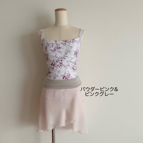 Pull-on Skirt_Slim Cut Type　 (30/45+belt) *wide band