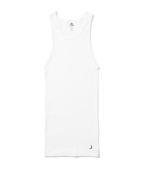 【J's】Wife Beater Tank -Crescent-