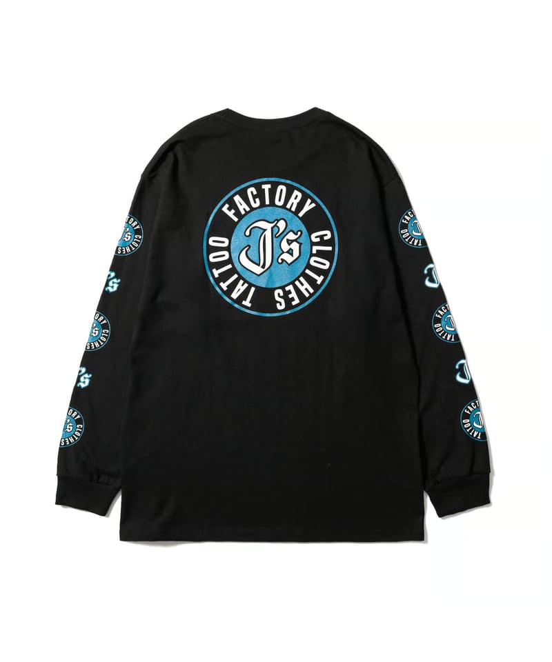 ミュージシャン J's CULTURE L/S TEE Black x Blue XXL J's】J's Culture Logo LS | CLOUDLAND33