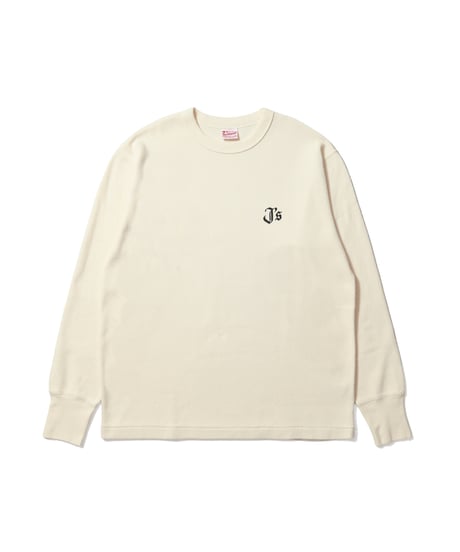 【J's】Healthknit Thermal King Raschel Honeycomb Crew Damage LS