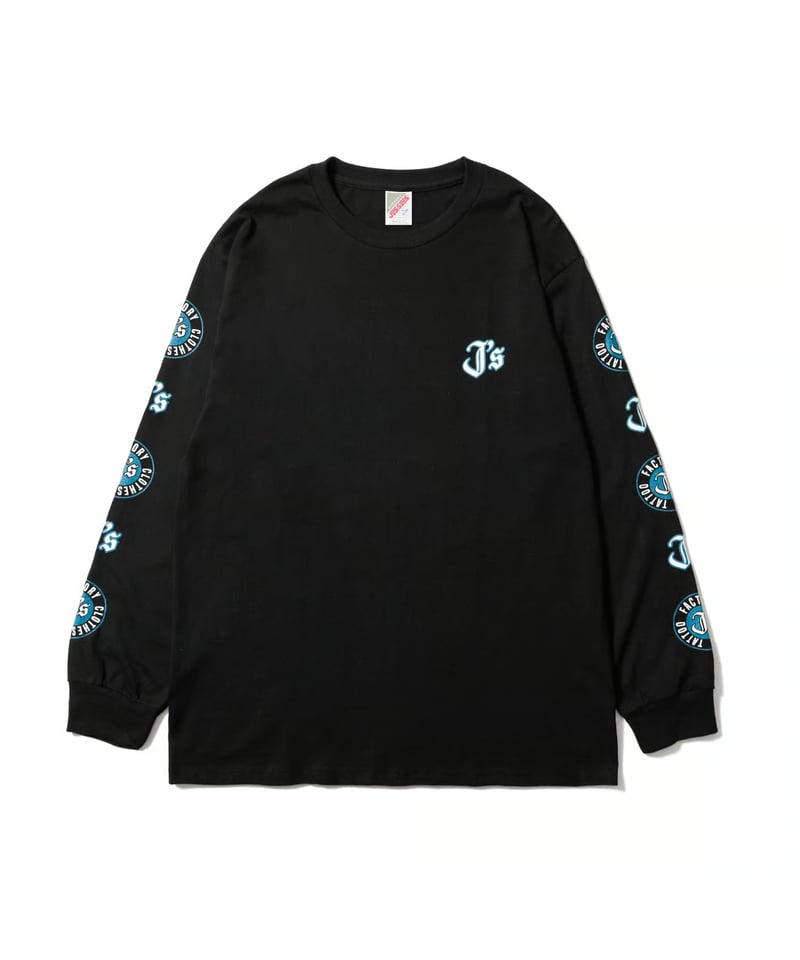ミュージシャン J's CULTURE L/S TEE Black x Blue XXL J's】J's Culture Logo LS | CLOUDLAND33