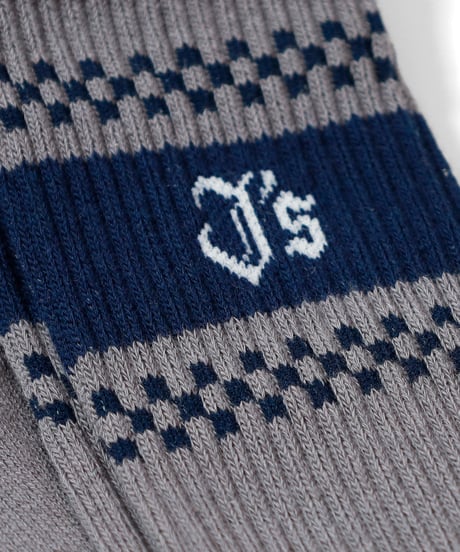 【J's】J’s Checker Socks