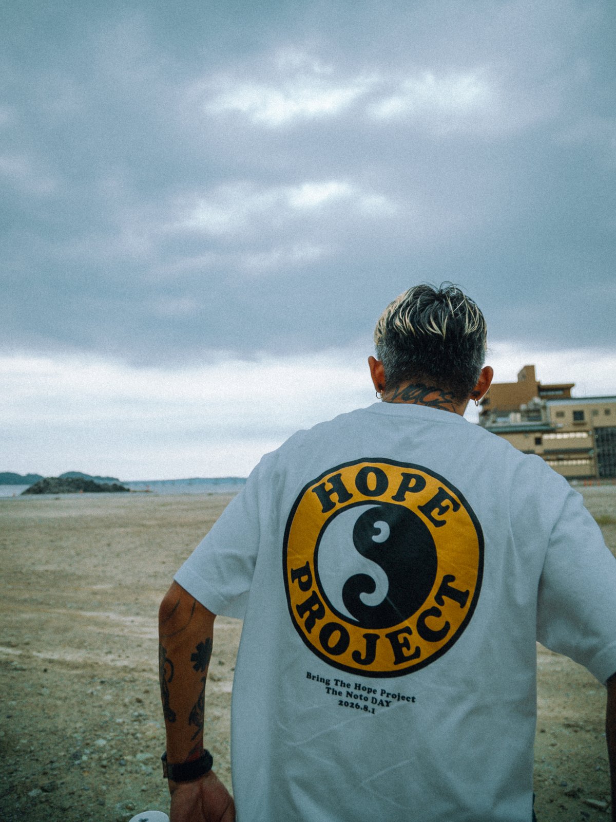 JSF Bring the HOPE PROJECT 能登の日　　Tシャツ XL J's】HOPE PROJECT TEE | CLOUDLAND33