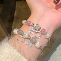 Star & moon bracelet【R0569】