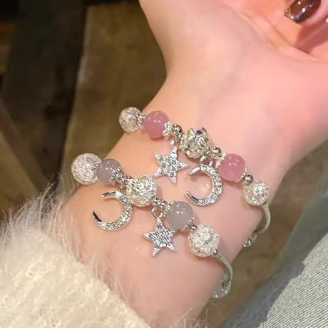 Star & moon bracelet【R0569】