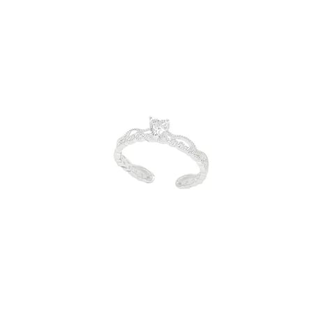 One point tiara ring【R0596】