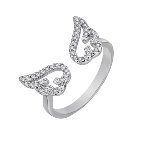 Angel silhouette ring【R0595】