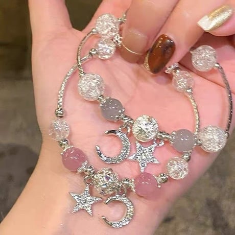 Star & moon bracelet【R0569】