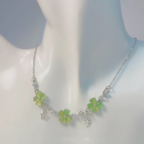 Clover necklace【R0590】