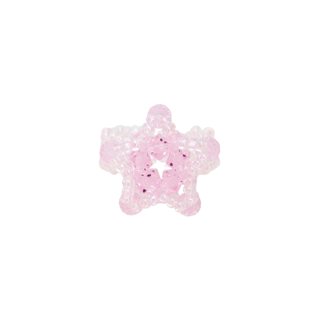 Beads star ring【R0549】