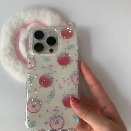キラキラアップルケース【C0502】